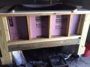 Large insulated worm composter