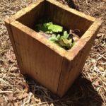 Worm Composting Tower - top removed